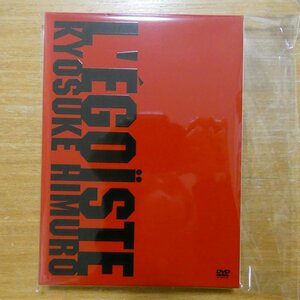 4988006955431;【DVD+ブックレット/STAFFPASS付】氷室京介 / L’EGOISTE　TOBF-5619