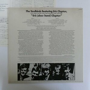 47053834;【国内盤】The Yardbirds featuring Eric Clapton / Eric (Slow-Hand) Claptonの画像2