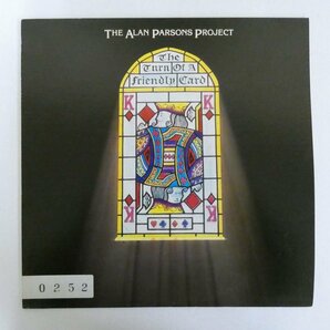 47053856;【国内盤】The Alan Parsons Project / The Turn Of A Friendly Card 運命の切り札の画像1