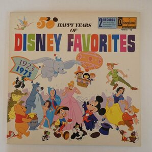 47054076;【国内盤/2LP/見開き】V.A. / 50 Happy Years of Disney Favorites ディズニーの楽しい世界～ディズニー50周年記念アルバムの画像1