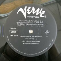 47054351;【帯付/Verve/MONO】The Oscar Peterson Trio, Roy Eldridge, Sonny Stitt, Jo Jones / At Newport_画像3