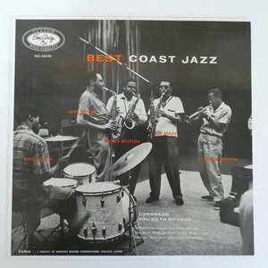 47054479;【国内盤/MONO】Max Roach, Herb Geller, Walter Benton, Joe Maini, Clifford Brown / Best Coast Jazz