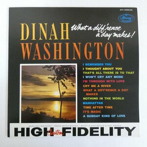 47054581;[ записано в Японии /MONO]Dinah Washington / What Diff'rence A Day Makes!