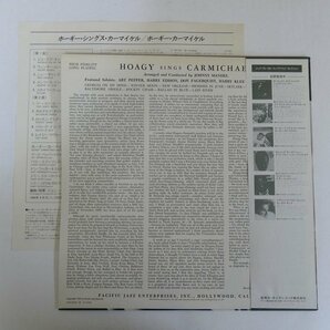 47054591;【帯付/PacificJazz/MONO】Hoagy Carmichael / Hoagy Sings Carmichaelの画像2