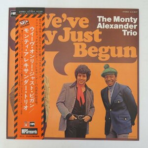 46069589;【帯付/MPS/美盤】The Monty Alexander Trio / We've Only Just Begun