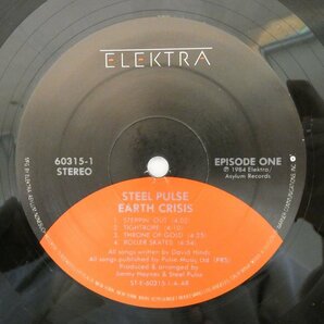 46069798;【US盤/シュリンク/ハイプステッカー/美盤】Steel Pulse / Earth Crisisの画像3