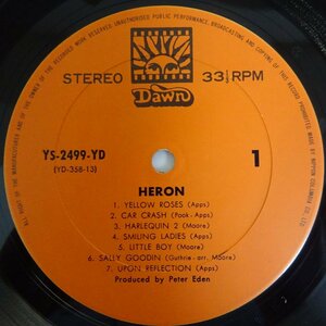 10022326;【JPN First Press】ヘロン Heron / S.T.