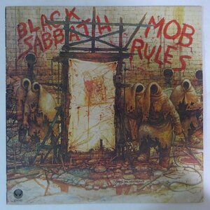 14030093;【美品/国内盤】Black Sabbath ブラック・サバス / Mob Rules 悪魔の掟