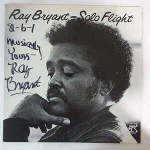 11183039;【国内盤/Pablo/直筆サイン入り】Ray Bryant / Solo Flight