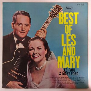 10022902;【国内盤/ペラジャケ/東芝赤盤】Les Paul & Mary Ford / ザ・ベスト・オブ・レス・ポール・アンド・メリー・フォード