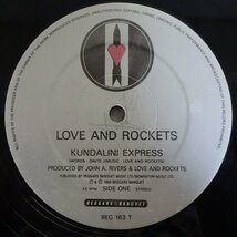 11183474;【UK盤/12inch】Love And Rockets / Kundalini Express_画像3