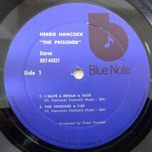 11183546;【US盤/Blue note/VAN GELDER刻印】Herbie Hancock / The Prisoner_画像3