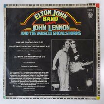 11183702;【Germany盤/12inch】Elton John Band Featuring John Lennon And The Muscle Shoals Horns / I Saw Her Standing There_画像2