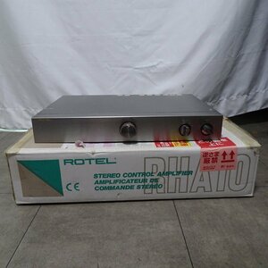 Q10431【発送可!元箱付!】ROTEL RHC-10 パッシブコントローラー　A-65