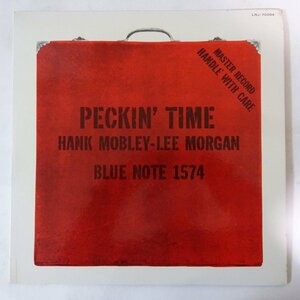 11184086;【ほぼ美盤/国内盤/Blue note】Hank Mobley, Lee Morgan / Peckin' Time