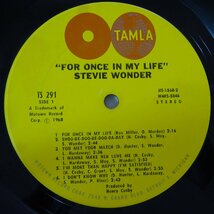 14029929;【USオリジナル/シュリンク付】Stevie Wonder / For Once In My Life_画像3