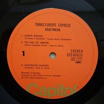 11184172;【ほぼ美盤/国内盤】クラフトワーク Kraftwerk / ヨーロッパ特急 Trans-Europe Express_画像3