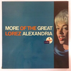 14030402;【US盤/Impulse!/赤黒ラベル/VAN GELDER刻印/コーティング/見開き】Lorez Alexandria / More Of The Great Lorez Alexandria