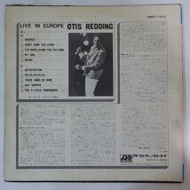 10022398;【国内盤/日本グラモフォン】Otis Redding / Otis Redding Live In Europe ヨーロッパのオーティス・レディング_画像2