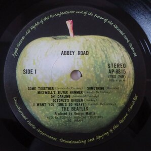 10023789;【Apple丸帯付/補充票】The Beatles / Abbey Roadの画像3