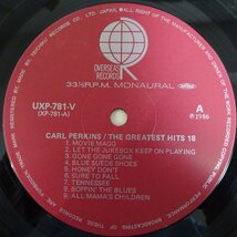 11184623;【国内盤/MONO】Carl Perkins / The Greatest Hits 18_画像3