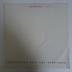 11184687;【UK盤/限定プレス/12inch】The The / Armageddon Days Are Here (Again)の画像1