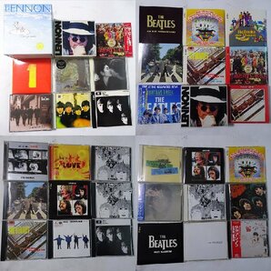 Q10458【大量!帯付,輸入含】THE BEATLES 関連作のみ! 国内,輸入 プレス時期 様々 CD250枚以上3箱セットの画像1