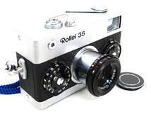 【良品】Rollei 35　ローライ　Tessar3.5/40　ドイツ製　レトロ　アンティーク　コンパクトカメラ　可動品　シャッターOK_画像4