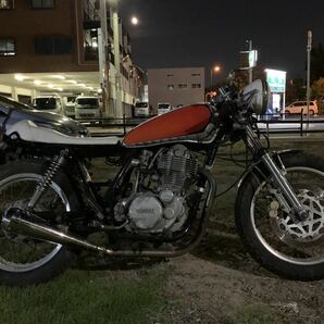 SR400 500用 ブレンボキャリパー キャリパーサポートの画像3