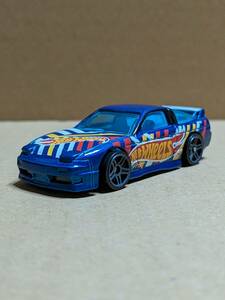 Hot Wheels ホットウィール '96 NISSAN 180SX TYPE X bl