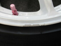 ワーク エモーションCR Kiwami 17x7.0J +38 8.0J 47 PCD100 4H 205/45R17 ノート デミオ ヴィッツ キワミ_画像7