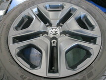 トヨタ RAV4純正 19x7.5J +40 PCD114.3 5H アドベンチャー 後期 マットグレー グッドリッチ 235/55R19_画像4