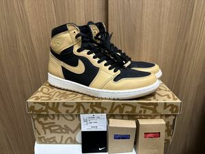 27.5cm Nike Air Jordan 1 Retro High OG Vachetta Tan Nike воздушный Jordan 1 retro высокий OGbaketa язык 