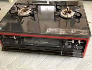 パロマ　ガスコンロ　IC-66WCR-R 都市ガス用　右強火力 グリル ガラストップ ガステーブル キッチン 家電 調理 料理 厨房