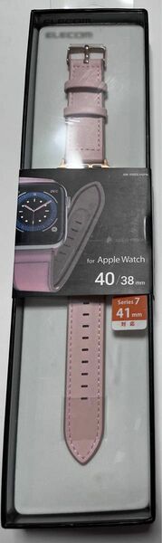 新品未開封エレコムAppleWatchアップルウォッチバンド41mm40mm38mm対応AppleWatchSE2