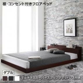  shelves * outlet attaching floor bed Elthman L s man multi las super spring mattress attaching black ivory 