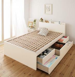  customer construction made in Japan _ shelves * outlet attaching high capacity duckboard chest bed Salvato monkey bato bed frame only natural 