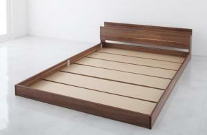  shelves * outlet attaching floor bed W.coRe double core bed frame only semi-double oak white 