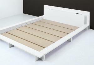  construction installation attaching modern light * outlet attaching low bed Rainelaine bed frame only semi-double white 