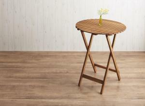  Akashi a natural tree slim dining garden furniture Cyriellesili L table round type Akashi a natural 