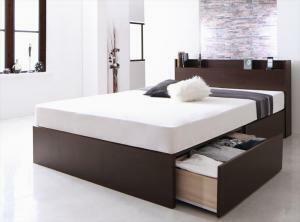  customer construction domestic production shelves * outlet attaching storage bed Flederf radar dark brown white 