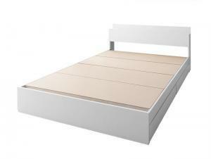  construction installation attaching shelves * outlet attaching storage bed ma chattemasheto bed frame only double white 
