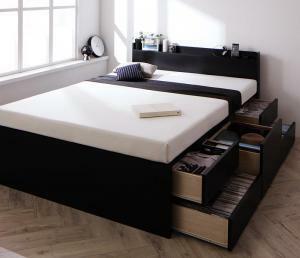  customer construction shelves * outlet attaching _ high capacity chest bed Amarioa- Mario black 
