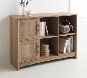  oak style living storage series oljaoli Arrow shelf 115cm