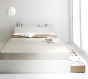  shelves * outlet attaching storage bed ma chattemasheto standard pocket coil with mattress white white 