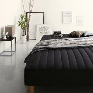  construction installation attaching modern cover ring mattress bed with legs mattress-bed white silent black 