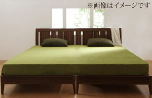 寝心地・カラー・タイプが選べる 大きいサイズのパッド・シーツ シリーズ ベッド用ボックスシーツ ワイドキング サイレントブラック
