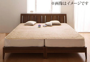  sleeping comfort * color * type also selectable large size. pad * sheet series bed pad wide King natural beige 