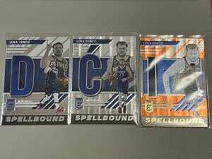 最新2023-24 Panini Donruss Elite Basketball spellbound Luka Doncic 3枚セット