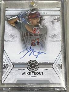 2019 Topps Diamond Icons Mike Trout Diamond Relic Auto Autograph #3/5 Angels直筆サイン